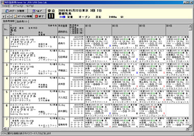 ���ʓo�^�nViewer for JRA-VAN Data Lab.
